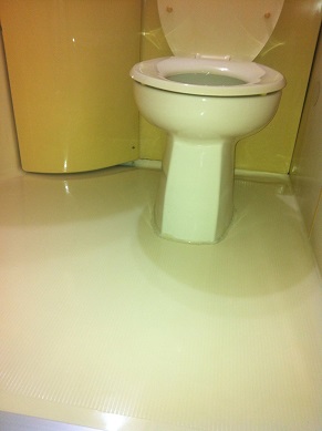 トイレ床水回り防カビ抗菌コーティング